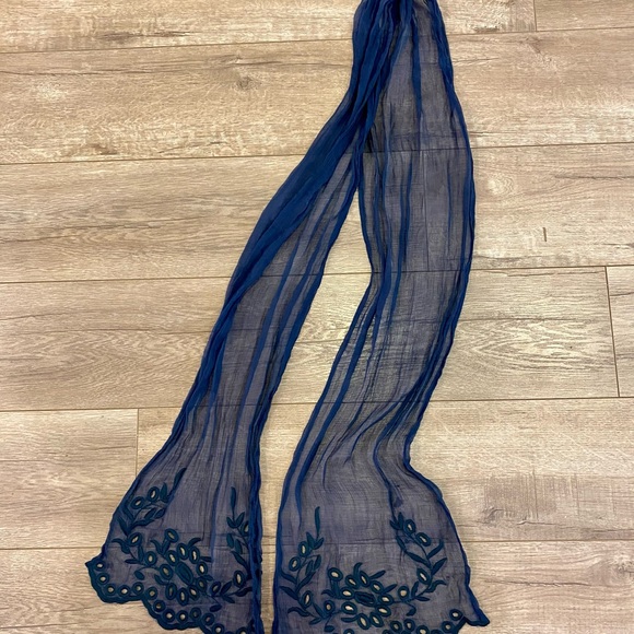 TRAFFIC NWT SZ S NAVY LINED DRESS W LACE SLEEVES - Picture 10 of 12